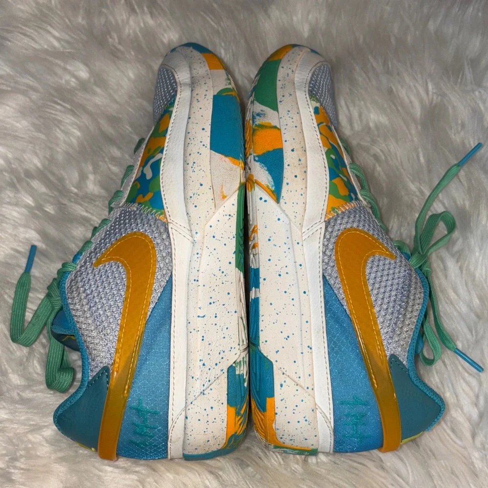 Nike Ja 1 GS sundial  - Blue, Green, White